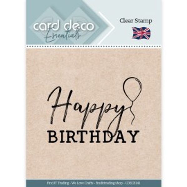 Hovedbilde Happy Birthday Stempel