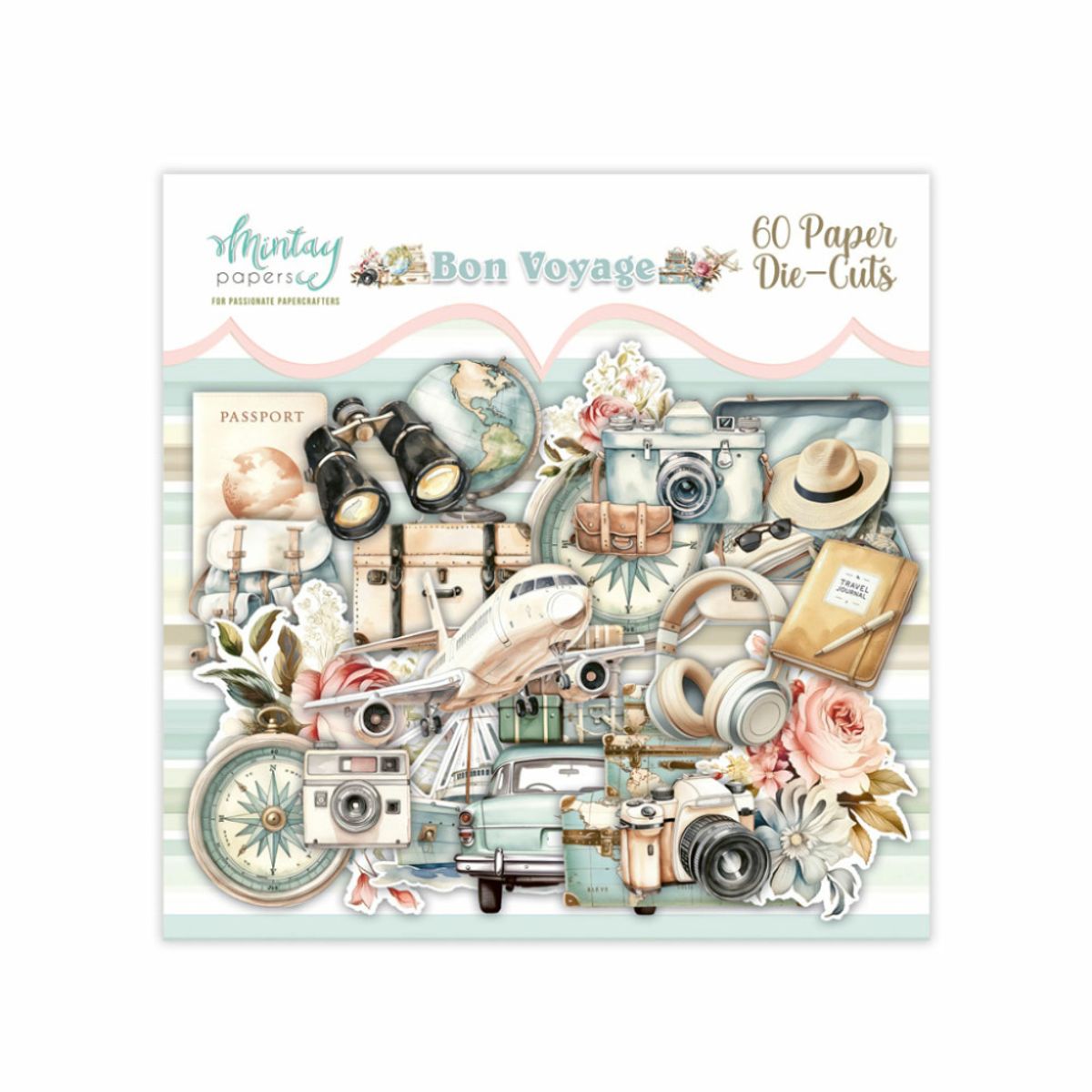 Bon Voyage Die Cuts 60pc