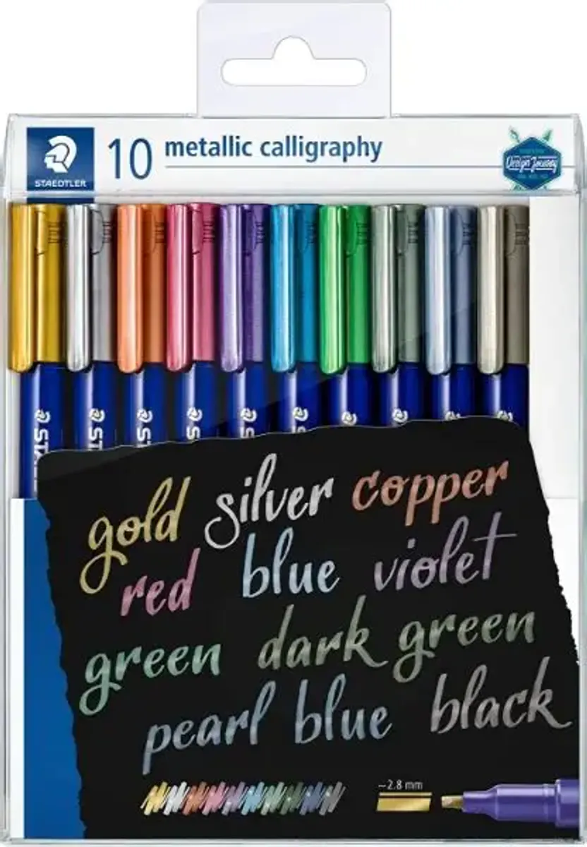 Metallic Kalligrafi Penner 10pk