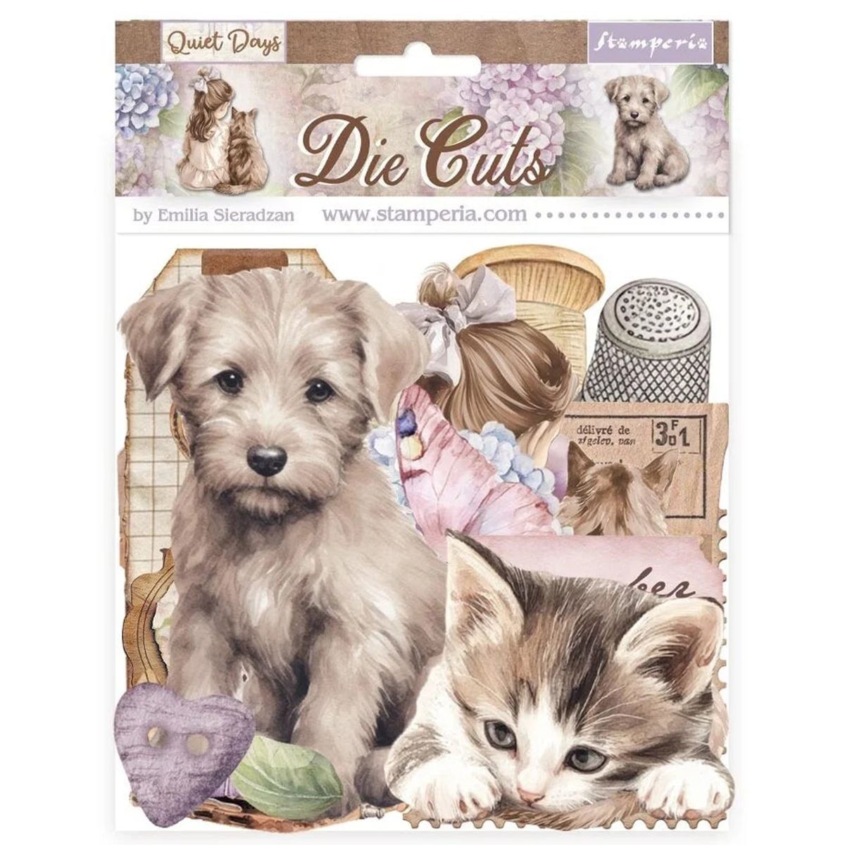 Quiet Days Die Cuts 36pk