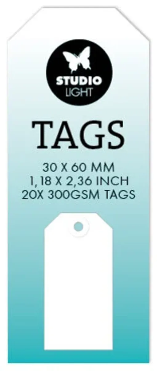 Tags 30 X 60mm  10pc